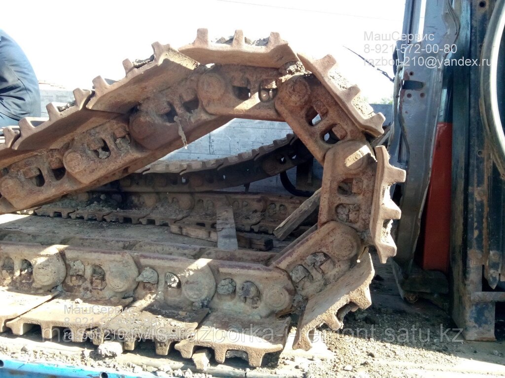 Цепи ходовой CAT JCB Volvo Komatsu Hitachi Hyundai от компании ГК "МашСервис" Запчасти и Ремонт спецтехники - фото 1
