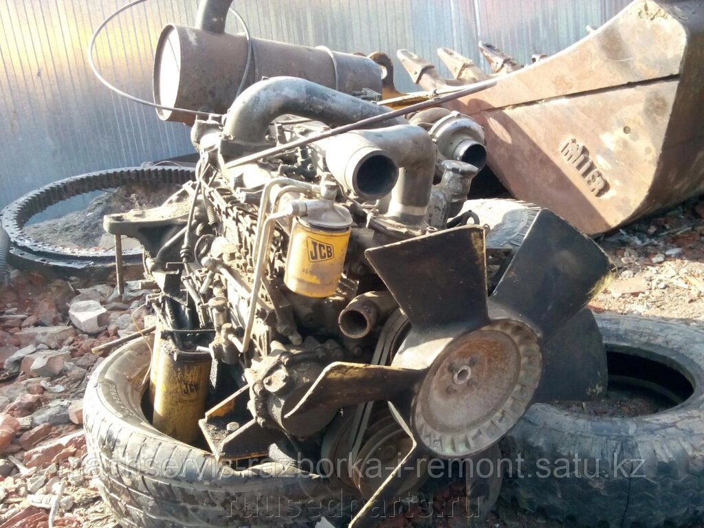 Двигатель ISUZU 6BG1 T исузу 6БГ для JCB, Hitachi, Case от компании ГК "МашСервис" Запчасти и Ремонт спецтехники - фото 1