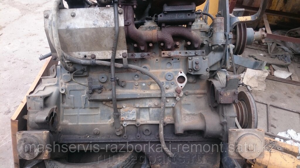 Двигатель Komatsu S6D125E-2 для бульдозера от компании ГК "МашСервис" Запчасти и Ремонт спецтехники - фото 1