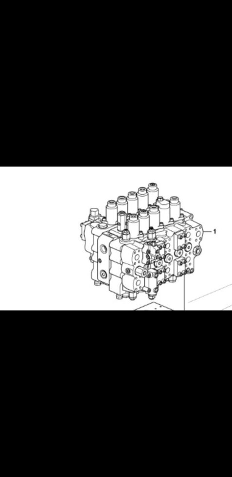 Главный гидрораспределитель Volvo EC480D VOE14641032 от компании ГК "МашСервис" Запчасти и Ремонт спецтехники - фото 1