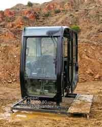 Кабины бу Hitachi JCB Liebherr Hyundai Volvo CAT от компании ГК "МашСервис" Запчасти и Ремонт спецтехники - фото 1