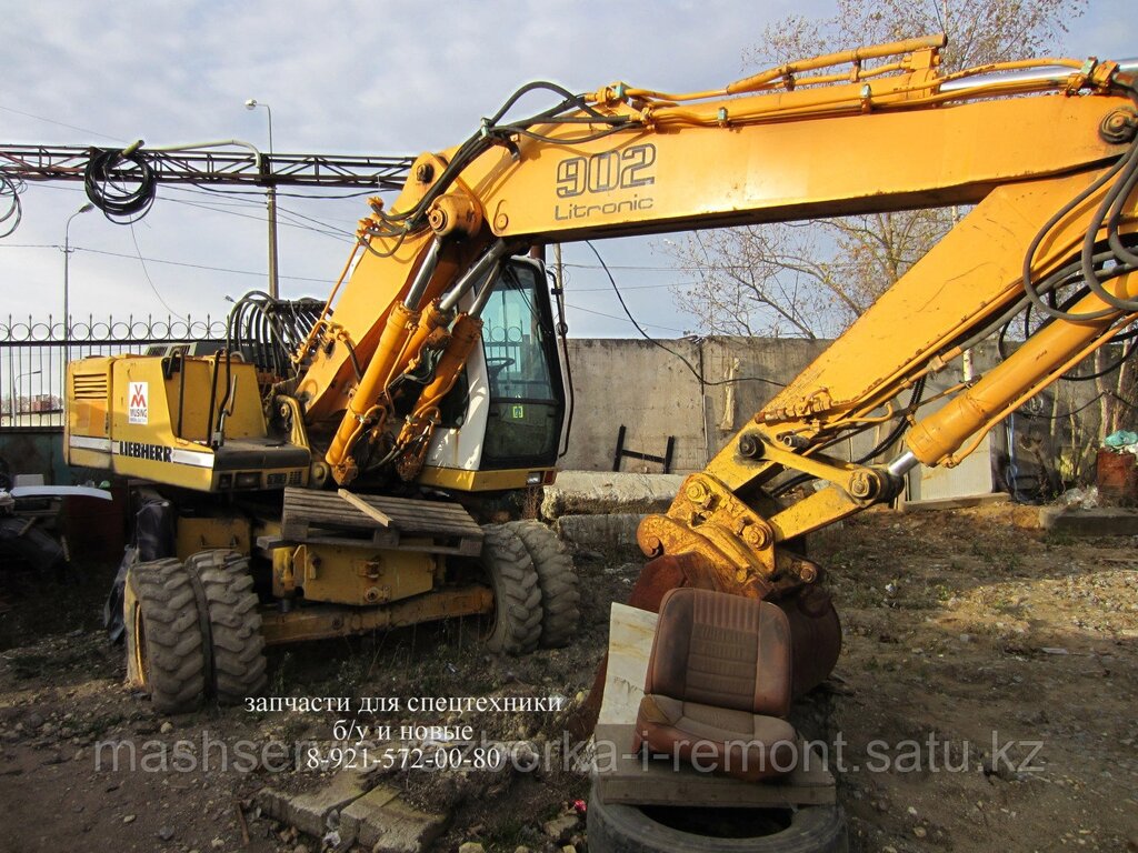 Разборка экскаваторов либхер liebherr JCB CAT Volvo Hitachi от компании ГК "МашСервис" Запчасти и Ремонт спецтехники - фото 1