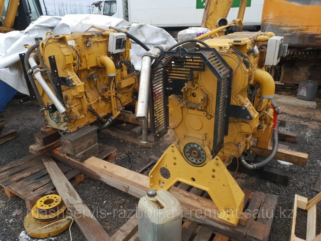 Ремонт двигателей CAT, Komatsu, Isuzu, Volvo Penta от компании ГК "МашСервис" Запчасти и Ремонт спецтехники - фото 1