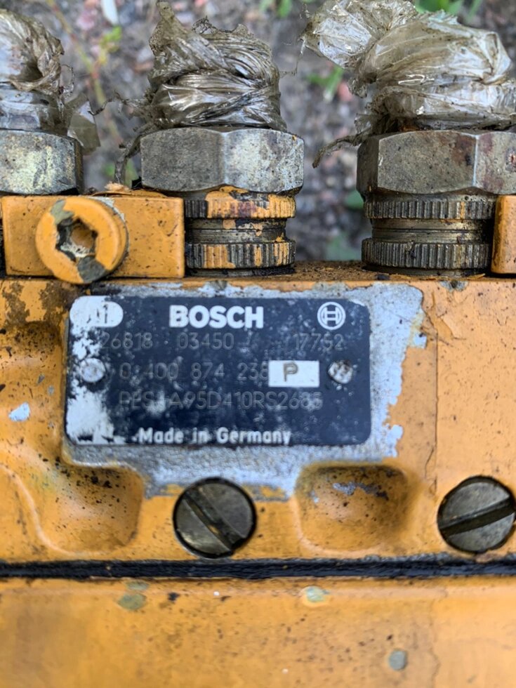 ТНВД Bosch Liebherr 0400874238 от компании ГК "МашСервис" Запчасти и Ремонт спецтехники - фото 1