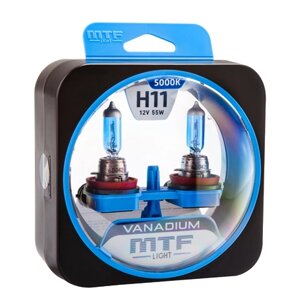 Галогенная лампа MTF light серия vanadium H11 (HVN1211)