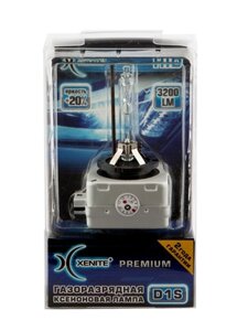 Ксеноновая лампа Xenite Premium D1S (5000K) (Яркость +20%