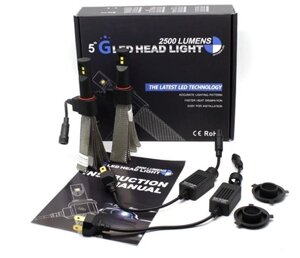 Светодиодная лампа головного света 5G HB3 (светодиоды PHILIPS)