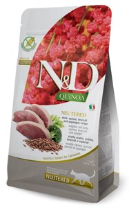 Farmina N&D Quinoa Cat Weight Management Lamb. 300 гр.