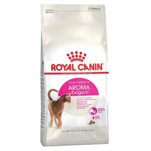 Royal Canin Aroma Exigent сухой корм для кошек, привередливых к аромату продукта, 4 кг.