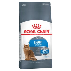Royal Canin Light Weight Care сухой корм для взрослых кошек для профилактики избыточного веса. 400 гр.