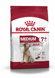 Royal Canin Medium Adult 7+ для пожилых собак средних пород старше 7 лет. 4 кг.