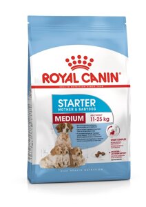 Royal Canin Medium Starter для щенков до 2-х месяцев и беременных или кормящих сук средних пород. 4 кг.
