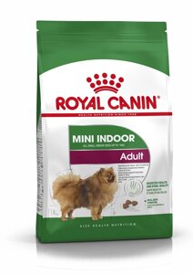 Royal Canin Mini Indoor Adult для взрослых собак мелких пород живущих в помещении. 500 гр.