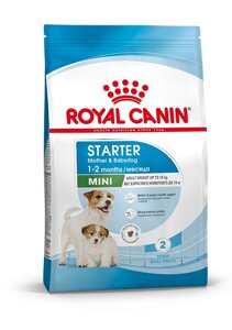 Royal Canin Mini Starter для щенков до 2-х месяцев и беременных или кормящих сук мелких пород. 3 кг.