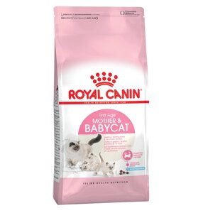 Royal Canin Mother & Babycat сухой корм для котят от 1 до 4 месяцев, беременных и кормящих кошек, 2 кг.