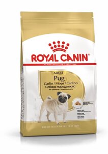 Royal Canin Pug Adult для взрослых собак породы Мопс. 1,5 кг.