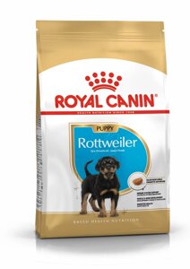 Royal Canin Rottweiler Puppy для щенков породы Ротвейлер.