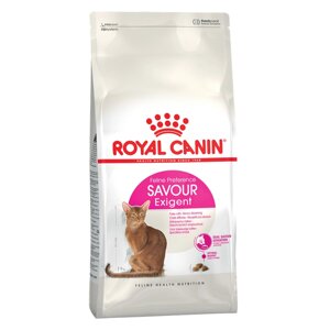 Royal Canin Savour Exigent сухой корм для кошек, привередливых к вкусу продукта, 400 гр.