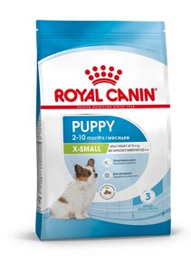 Royal Canin X-Small Puppy для щенков миниатюрных пород. 1.5 кг.