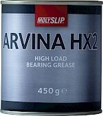 MOLYSLIP ARVINA HX2. Cмазка для подшипников, работающих под экстремальными нагрузками. туба 400 гр