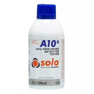 Спрей SOLO A10-001 для проверки дымовых датчиков (невоспламеняемый), 150 мл.