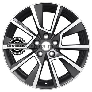 7x18/5x114,3 ET48,5 D67,1 KHW1802 (Sportage) Black-FP Khomen Wheels (Наличие на складах: ПМО - Мало)