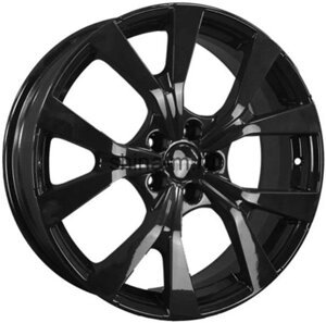 7x19/5x108 ET33 D60,1 KHW1906 (Chery Tiggo 7 Pro) Black-FP Khomen Wheels (Наличие на складах: Достаточно)