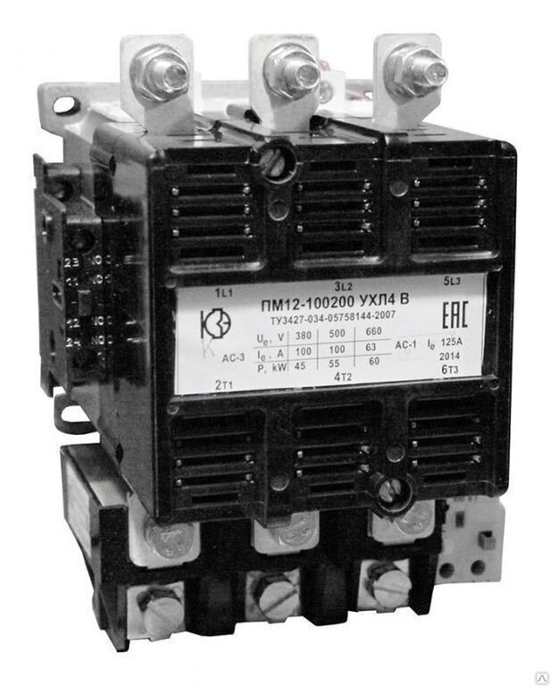 Контактор пм12-100200-100а-220AC-2но+2нз-ухл4-кзэа - Россия