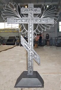 Кованый крест "Ангел",2 D