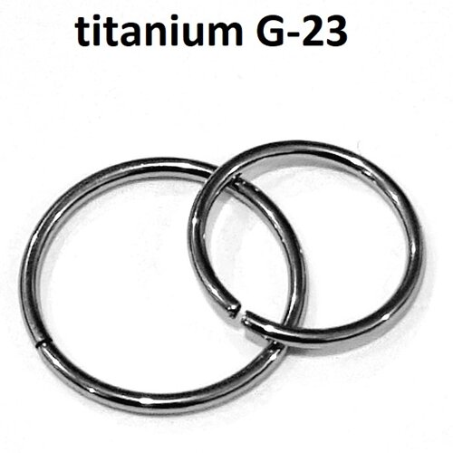 Кольцо 0,8*8 мм из титанового сплава ASTM F-136