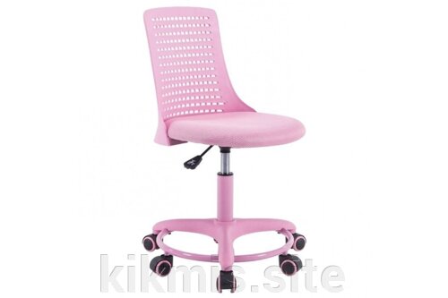 Кресло детское компьютерное «Кидди»KIDDY) розовый ткань TCH