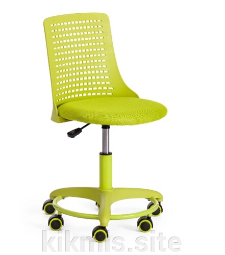 Кресло детское компьютерное «Кидди»KIDDY) зеленый экокожа TCH