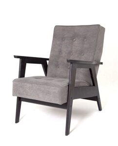 Кресло для отдыха РЕТРО (венге / RS 15 - темно-серый)