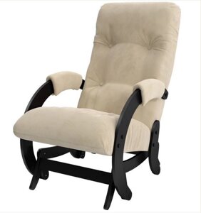 Кресло-качалка глайдер "Консул"V. Vanilla / Венге) Ткань