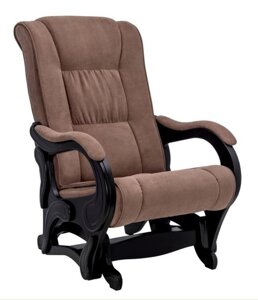 Кресло-качалка глайдер модель 78 (Венге/ ткань Махх 235)