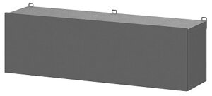 Шкаф навесной SV-мебель Денвер Графит серый