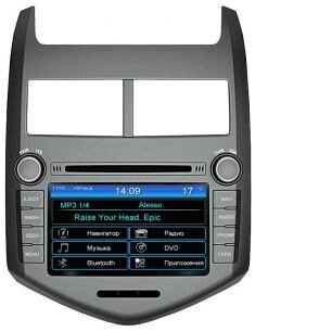 Штатное головное устройство для Chevrolet Aveo 12+ (INTRO CHR-3117AV) от компании ООО "Гараж Сигнал 2000" - фото 1