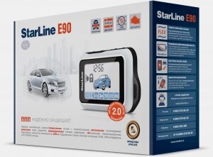 Сигнализация с автозапуском StarLine E90 GSM (Управление по телефону) от компании ООО "Гараж Сигнал 2000" - фото 1