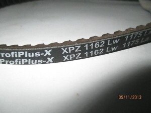 Ремень клиновой SPZ 1137 Lw форматнораскроечных станков Filato FL-1327