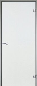 Дверь для турецкой парной Harvia 8х21 (прозрачная, коробка алюминий), DA82104