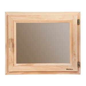 Окно WoodSon 50 см х 60 см (ольха, стекло бронза)