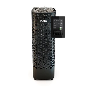 Печь для сауны Helo Himalaya 105 BWT Elite (10,5 кВт, с пультом Elite, цвет чёрный, арт. 001902)