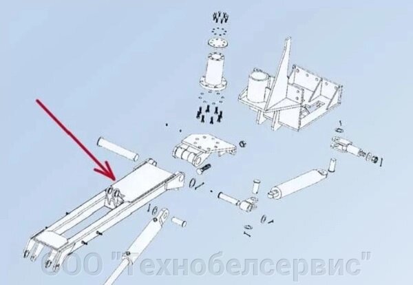 Стрела К- 78М1.01.06.000А от компании ООО "Технобелсервис" - фото 1