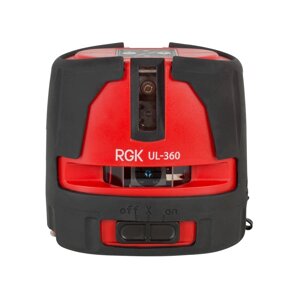 Лазерный уровень (нивелир) RGK UL-360 - 360 градусов