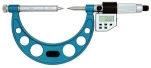 Микрометр цифровой для измерения окружности впадин зубчатых колес 5-100 мм 0,001 мм
