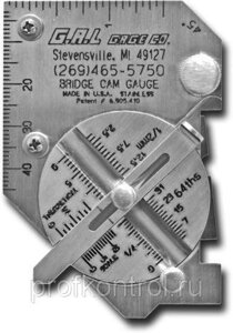 Шаблон сварщика (измеритель) карманный Pocket Bridge Cam
