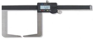 Штангенциркуль цифровой для глубоких наружных канавок ШЦСЦ 0-300 мм 0,01 мм