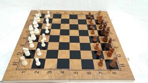Шахматы, шашки, нарды набор "Классика" 3 в 1