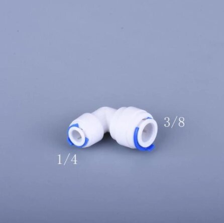 Фитинг угловой коннектор (3/8" трубка - 1/4" трубка) ##от компании## УфаФильтр, уфимская водоочистная компания - ##фото## 1