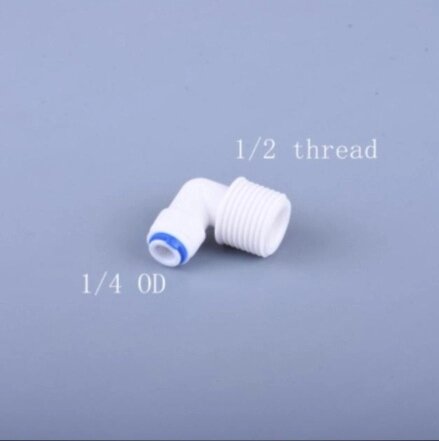 Уголок 1/2" наружная резьба - 1/4 трубка" ##от компании## УфаФильтр, уфимская водоочистная компания - ##фото## 1